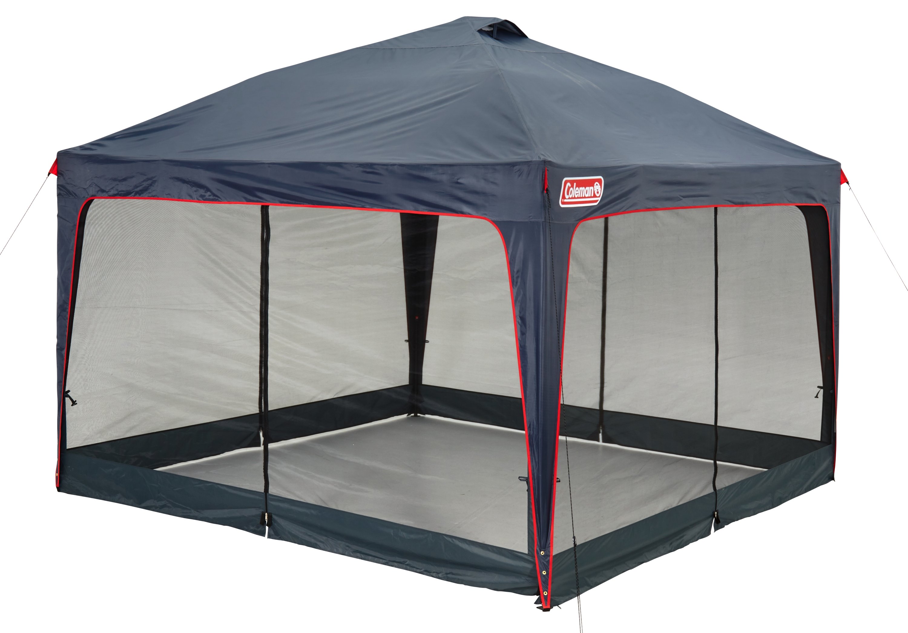 Coleman instant canopy outlet with led lighting system